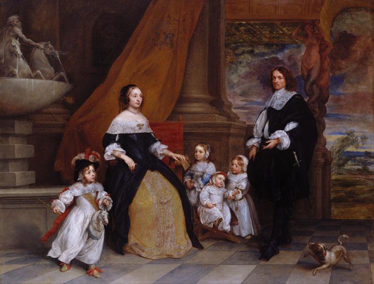 Gonzales Coques The Family of Jan Baptista Anthonie (mk25` oil painting image
